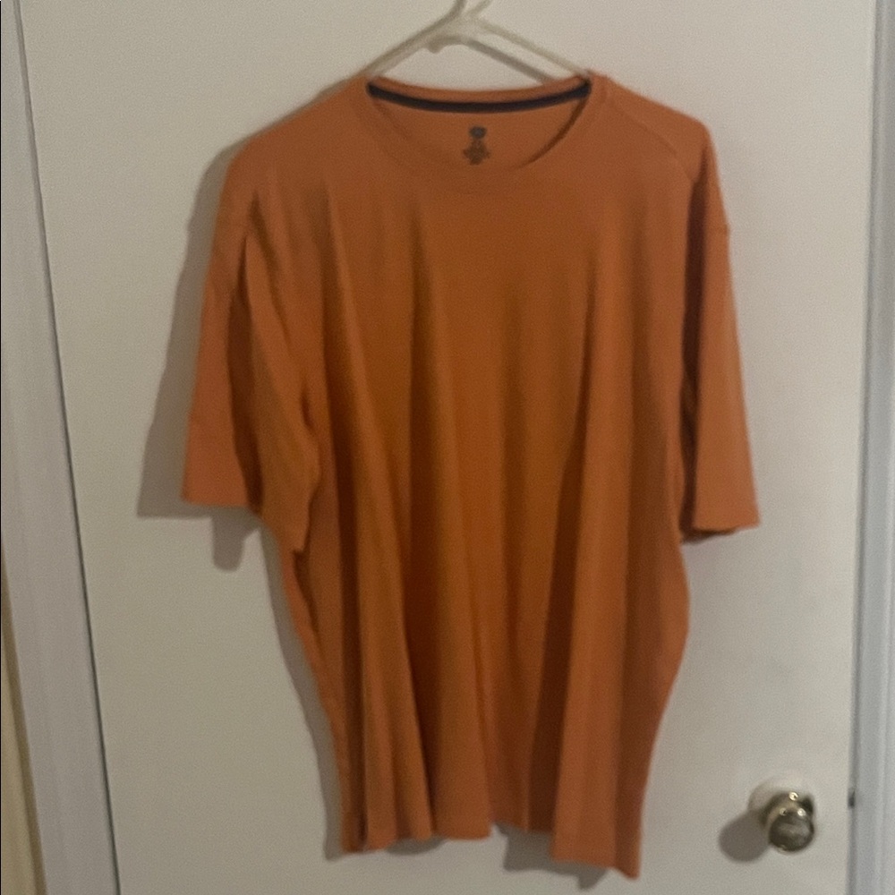 Vibrant Orange Men's Short Sleeve Tee